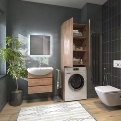 Шкаф комбинированный Wing 640 под стиральную машину дуб золотой