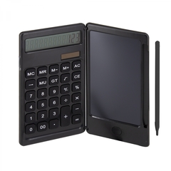 
          Калькулятор с графическим планшетом Alingar 12 разрядов, 162*80*14 мм, двойное питание, черный, раскладной, стилус, батарея в комплекте