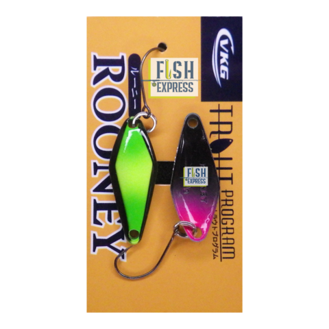 Блесна колеблющаяся на форель VKG ROONEY 2.8гр #015