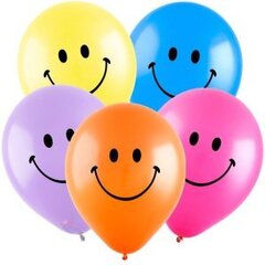 Д 12''/30 см, Смайл, Ассорти Пастель, 2 ст., 25 шт.