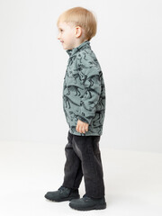 куртка  для мальчика  ФЛ 34025-1/н/49 ГР