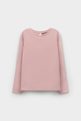 джемпер  для девочки  К 302154-1/1/серая пудра