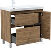 Aquanet 365925 Тумба с раковиной Nova Lite 2.0 90 L напольная цв. дуб рустикальный (365925)