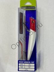 Воблер KYODA Pocky Minnow-100F 10см, 10,5гр, загл. 0м-0,2м цв:Р55