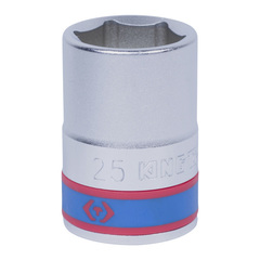 KING TONY (633525M) Головка торцевая стандартная шестигранная 3/4", 25 мм