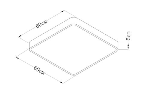 Светильник потолочный Arte Lamp Scena A2669PL-1WH