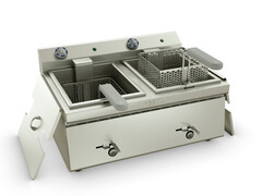 Фритюрница-300 Таверна-2005 (2-СЕКЦИОННАЯ) электрическая настольная Atesy