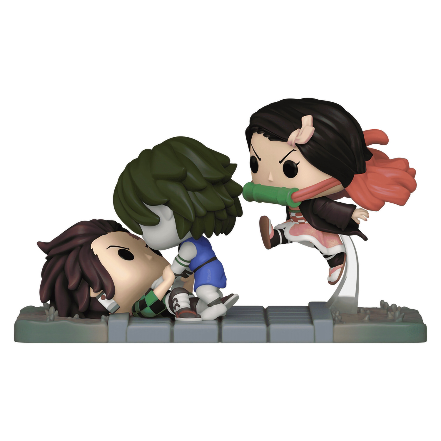 Funko POP! Demon Slayer: Tanjiro & Nezuko vs. Temple Demon (Exc) (1419)  (Бамп) – купить по выгодной цене | Интернет-магазин комиксов 28oi.ru