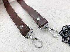 Ремень для сумки кож. зам, р. 1,8х60 см, коричневый