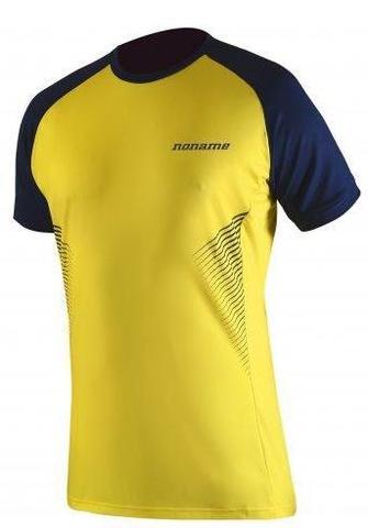 Футболка для бега Noname Pro Running 16 yellow-blue