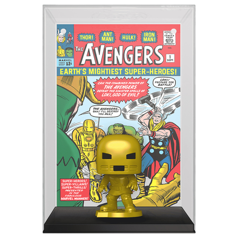 Funko POP! Comic Covers: Marvel Avengers #1: Iron Man (Exc) (28)