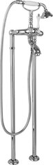 Cezares MARGOT-VDP-02-M MARGOT-VDP-02-M Напольный смеситель для ванны однорычажный с ручным душем, исполнение бронза, ручка бронза фото
