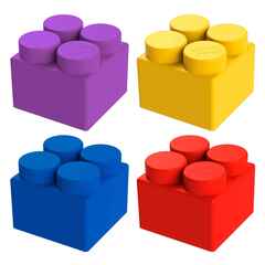 Элемент 9x9x7,5 см для GigaBloks 7,5"