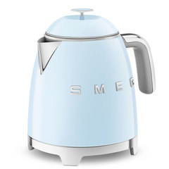 Чайник мини 0.8л Smeg Стиль 50-х годов голубой