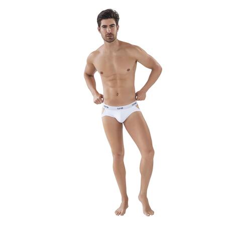 Мужские трусы джоки белые Clever OPORTO JOCKSTRAP 087801