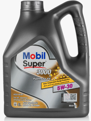Моторное масло MOBIL Super 3000 X1 Formula FE 5W-30 Синтетическое 4 л