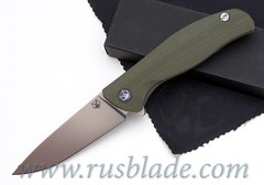 Shirogorov F3 S30V G10 olive w/bearings 