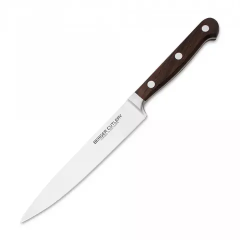 Нож универсальный 16см Berger Cutlery Classic Smoked Oak