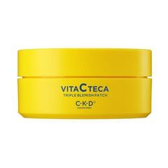 Осветляющие и омолаживающие патчи для глаз с витамином С CKD Vita C Teca Triple Blemish Patch