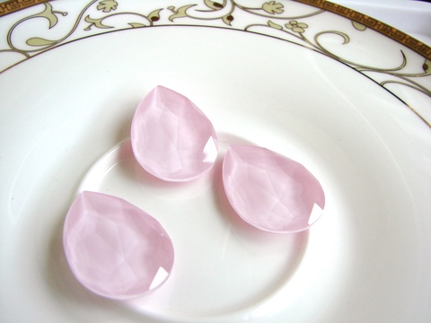 Капли 30*20 мм Powder Rose