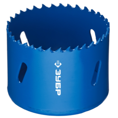 ЗУБР 60 мм, сталь Р6М5, биметаллическая коронка (29531-060)