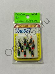 Мормышка Столбик N33 d3мм 0,8гр