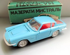 Maserati Mistral Coupe #A-10 USSR remake 1:43