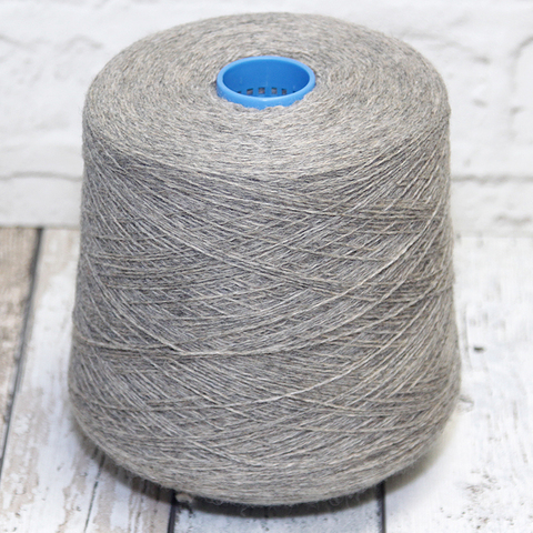 Шерсть 100% SOFT SHETLAND 2/13 серый меланж