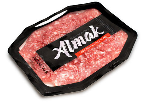 Колбасная сырокопченая "Литовская" нарезка, 80г