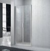 BelBagno SELA-B-2-110-P-Cr Дверь в проём с двумя распашными дверьми. Стекло 5 мм в двери, матовое, хром