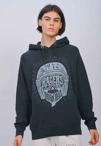 Худи Bowery NYC "Racers" Vintage Black
