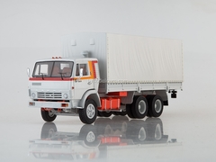 KAMAZ-53212 with trailer GKB-8350 white 1:43 Start Scale Models (SSM)