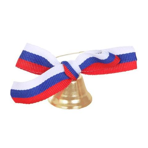 Колокольчик выпускной с бантом