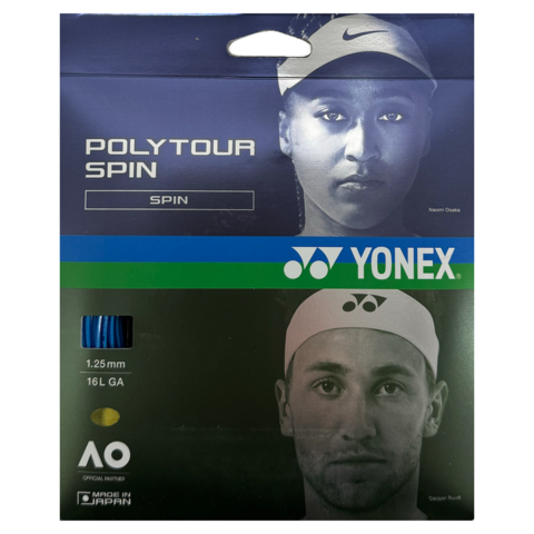 Струна Yonex POLY TOUR SPIN BLUE (1.25мм / 12м)