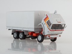 KAMAZ-53212 with trailer GKB-8350 white 1:43 Start Scale Models (SSM)