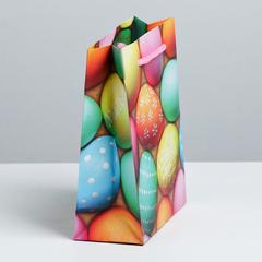 Пакет ламинированный вертикальный «Пасхальные угощения», 12х15х5.5 см