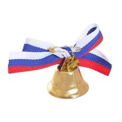 Колокольчик выпускной с бантом