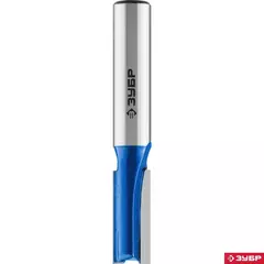 ЗУБР 8 x 19 мм, хвостовик 8 мм, фреза пазовая прямая, Профессионал (28753-8-19)