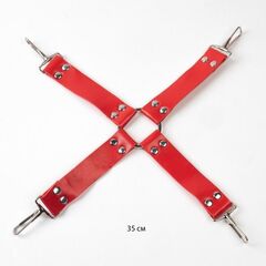 Красный БДСМ-набор «Оки-Чпоки» из 11 предметов - 