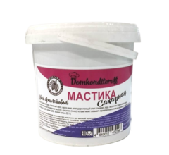 Мастика на какао масле Domkonditeroff 1 кг фиолетовая