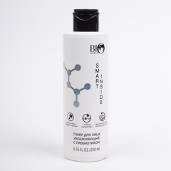Bio World SMART INSIDE Тонер для лица увлажняющий с пребиотиком, 200 мл