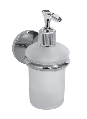Настенный дозатор для жидкого мыла (стекло) Bemeta Alfa 102408022