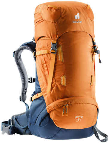 Картинка рюкзак туристический Deuter Fox 30 mango-midnight - 1