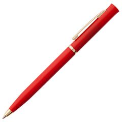 Ручка пластиковая с золотой фурнитурой (6 цветов)