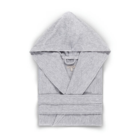 Халат Hamam Ash Light Hooded светлый дым
