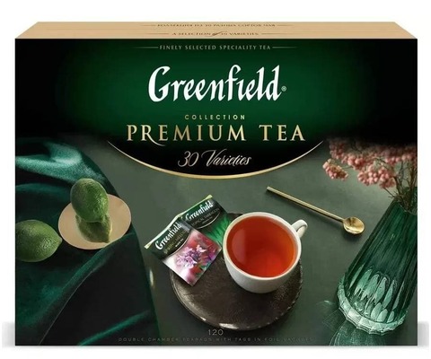 купить Набор чая из 30 видов в пакетиках Greenfield, 120 пак/уп