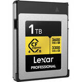 Карта памяти Lexar Professional Gold CFexpress 4.0 Type B 1TB, R/W 3600/3300 МБ/с