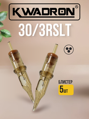 Картридж для татуажа "KWADRON Round Liner 30/3RSLT" блистер 5 шт.