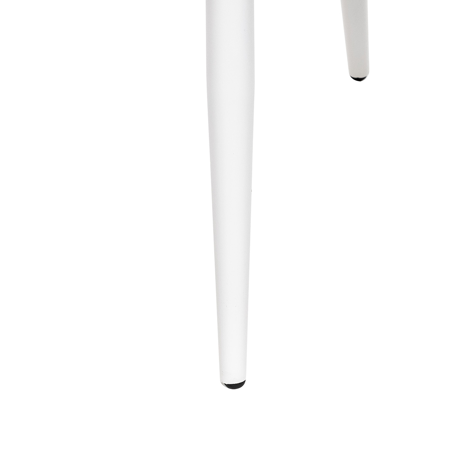 Стул с подлокотниками Leset Слим, каркас Белый, велюр Темно-зеленый, фото 8