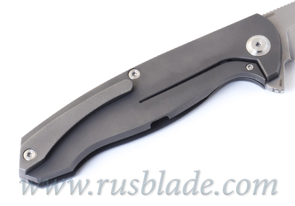 Cheburkov Wolf M390 Titanium Folding Knife - фотография 
